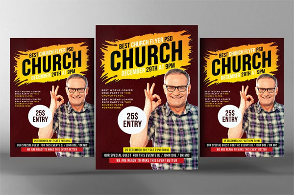 Church Concert Flyer Template