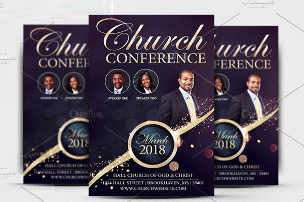 Church Conference Flyer Template