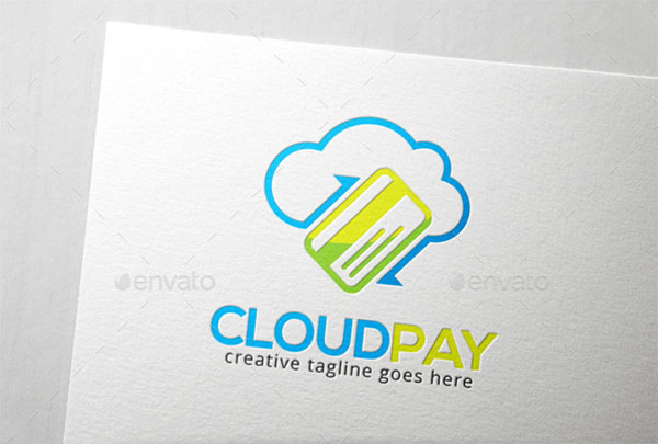 Cloud Pay Logo Template