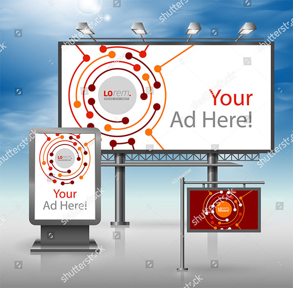 Corporate Identity Outdoor Advertising Design