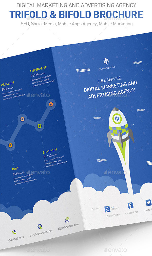 Digital Marketing & Advertising Agency Brochure