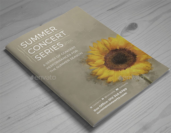 Events Brochure InDesign Template