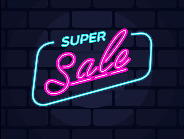 Free Neon Sale Style
