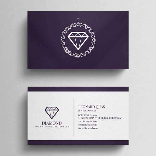 Free PSD Cleaning Luxury Business Card Template