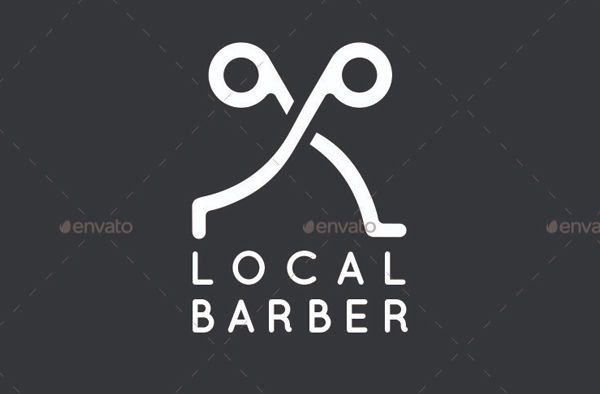 A Trendy Barber Logo