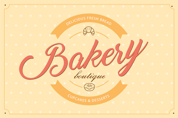 Boutique Bakery Logo Design