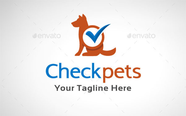 Check Pets Logo Template