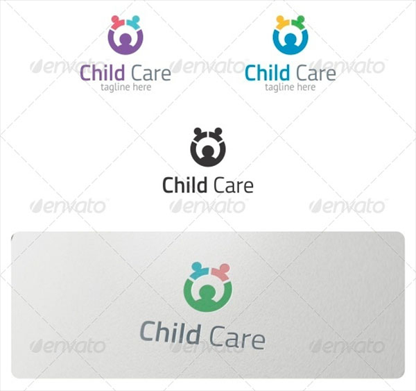 Child Care Logo Template