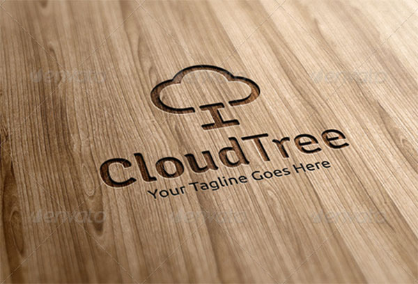 Cloud Tree Logo Design