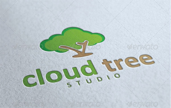 Cloud Tree Studio Logo Design