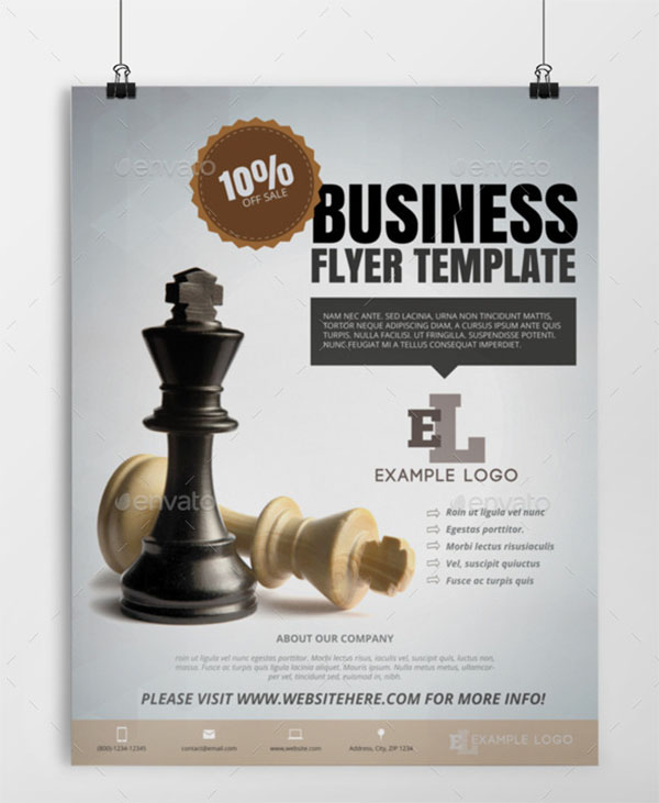 Corporate Chess Flyer Template