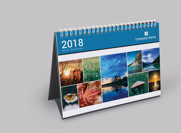 Corporate Desk Calendar 2018