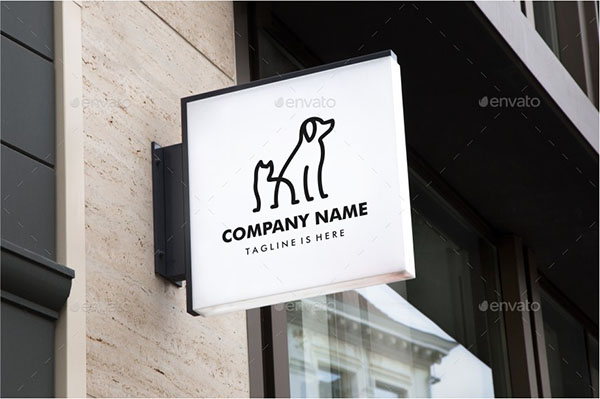 Dog Cat Pet Logo Vector