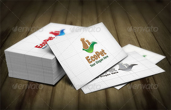 Eco Pet Logo Template Design