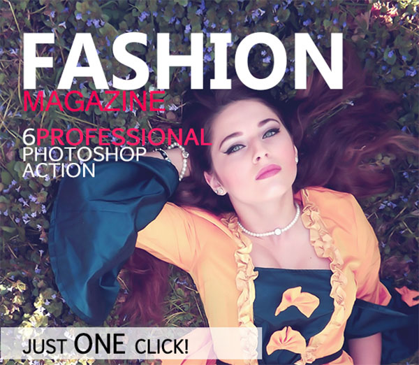 Fashion Magazine Photoshop Actions