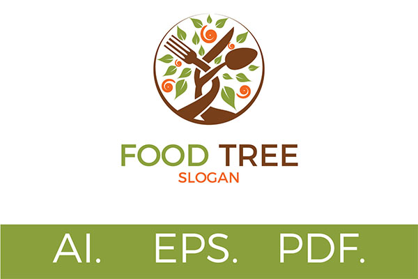 Food Tree Logo Design