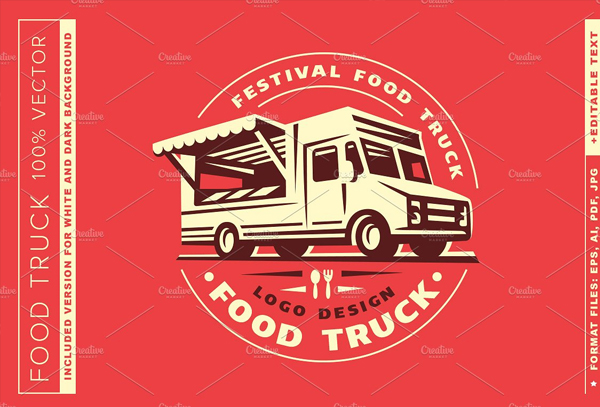 Food Truck logo Design