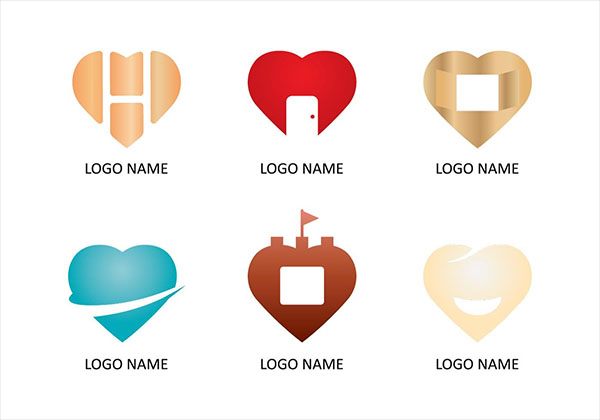 Free Heart Logo Collections