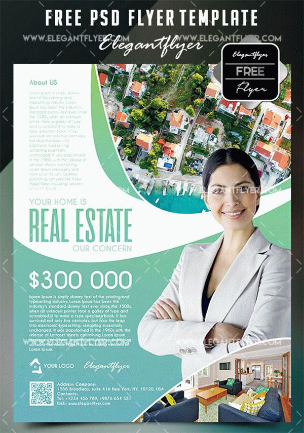 Free House For Sale Flyer Template