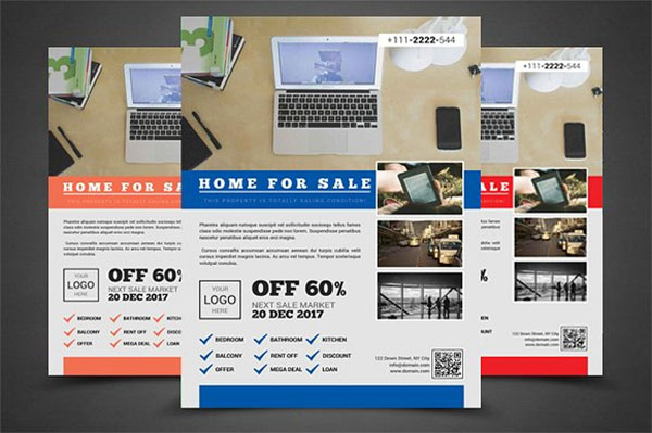 Home For Sale Flyer Template