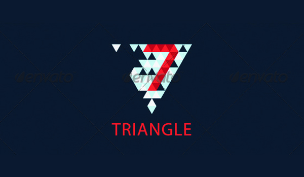 Company Triangle Logo Template