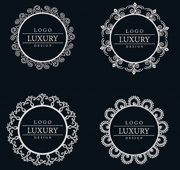 Free Vector Amazing Luxury Logo Templates