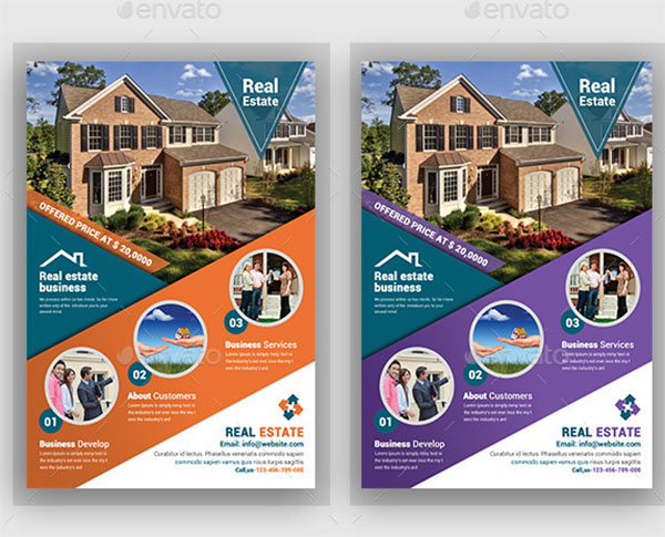 Real Estate Residential Flyer Templates