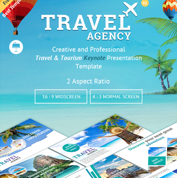 Travel and Tourism Keynote Presentation Template