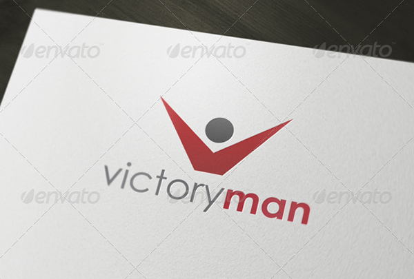 Victory Man Logo
