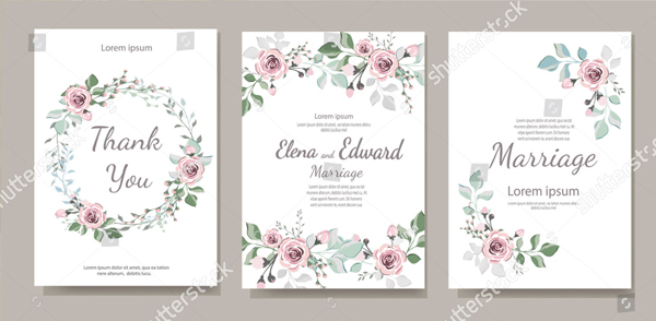 Watercolor Floral Greeting Cards
