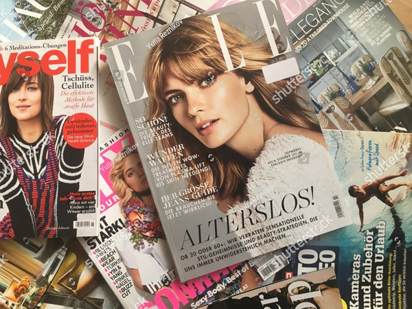 Beauty Female Fashion Magazines