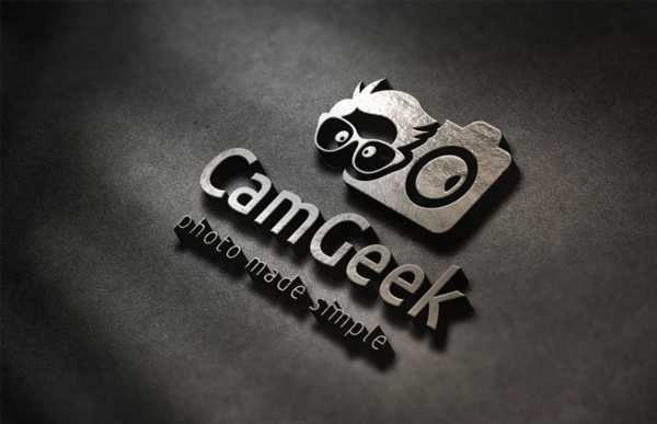 Best Camera Geek Logo Template