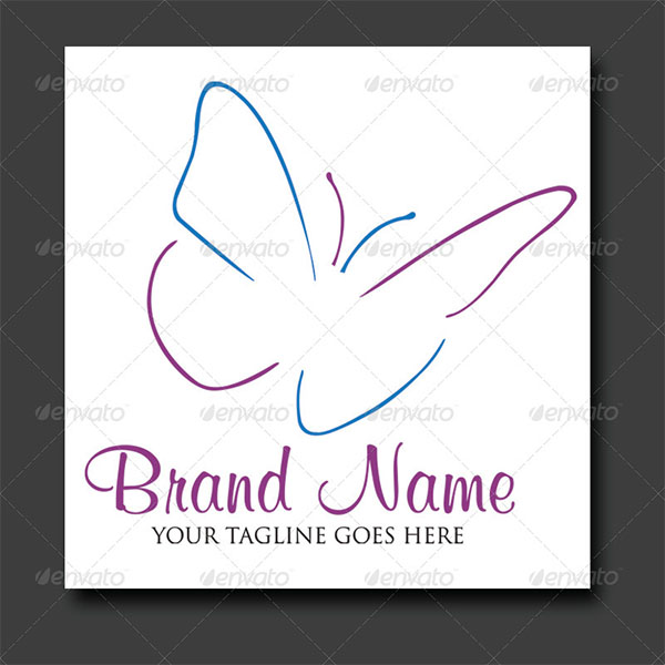 Butterfly Logo Designs Template