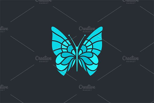 Butterfly Logo Template Design