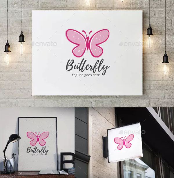 Butterfly Logo Template Designs