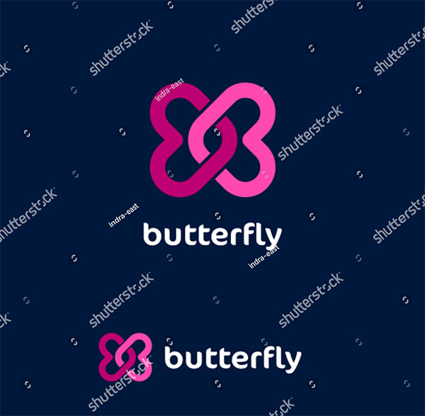 Butterfly Vector Logo