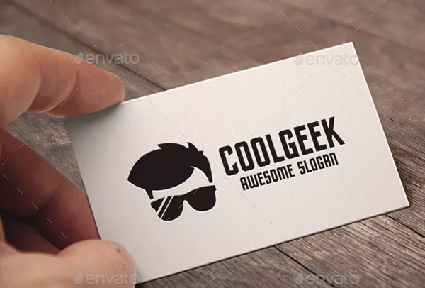 Cool Geek Logo Template