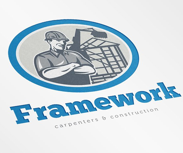 Framework Carpenters and Construction Logo Design