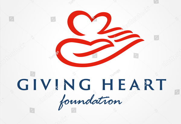 Giving Heart Logo Template