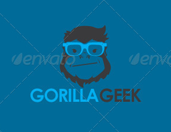 Gorilla Geek Logo Template