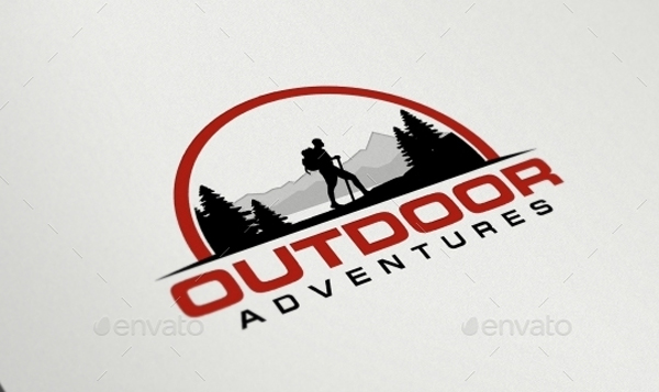 Hiking Adventures Logo Design