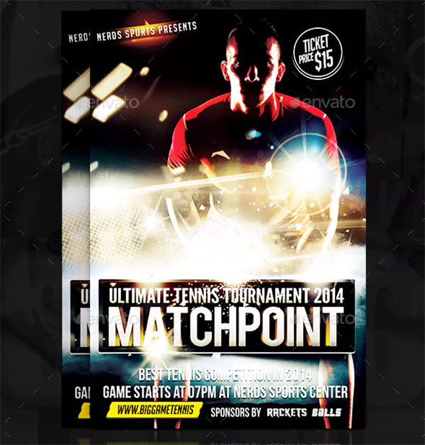 MatchPoint Tennis Sports Flyer