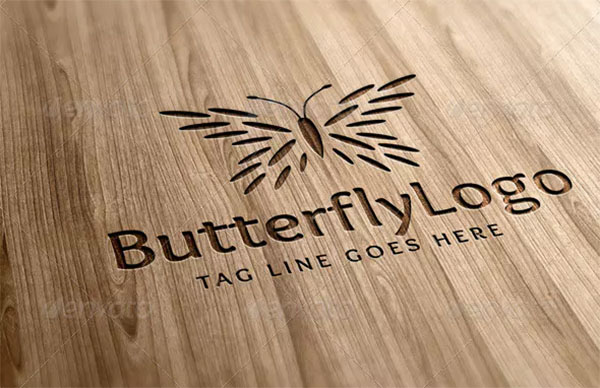Print Butterfly Logo