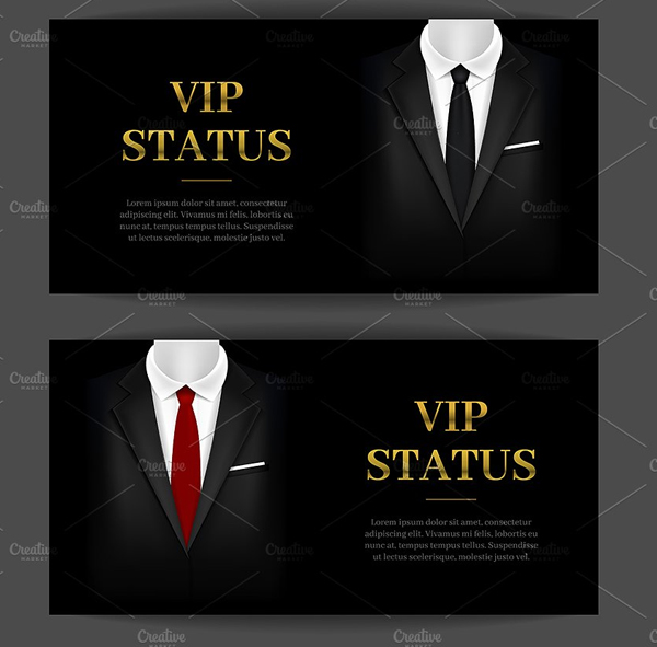 Suit and Tuxedo Banner Set