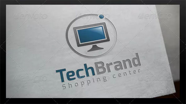 Tech Brand Logo Template
