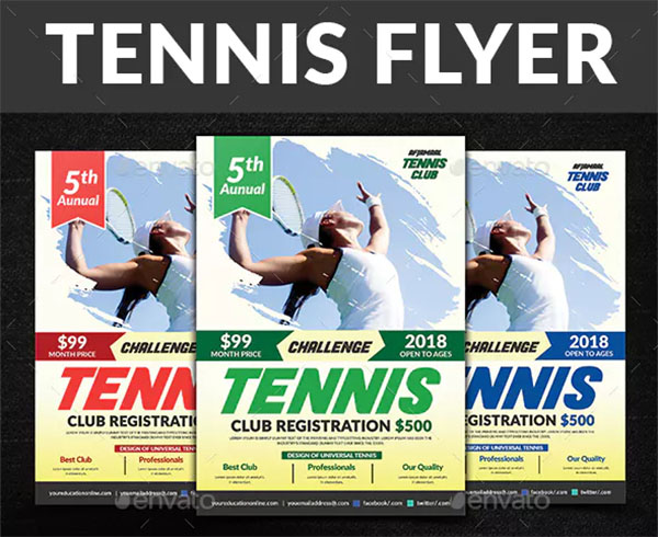 Tennis Design Flyer