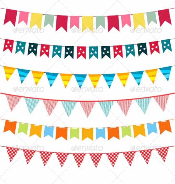 Vector Bunting Collection