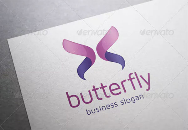 Vector Butterfly Logo