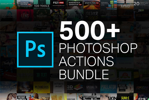 500 Photoshop Actions Bundle