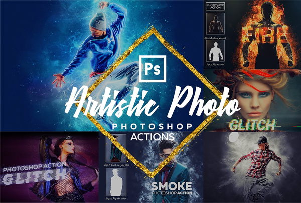 Best Artistic Photoshop Actions Bundle